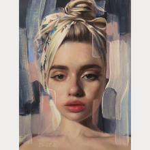 oil-on-paper-blossom Oil On Paper Blossom