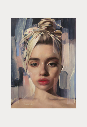 Oil On Paper Blossom