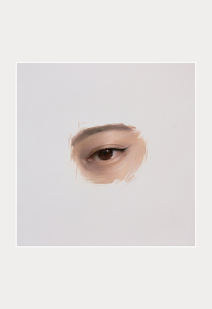 Oil On Panel Eye Sketch 24 1