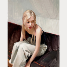 oil-on-paper-Rose-1 Oil On Paper Rose 1