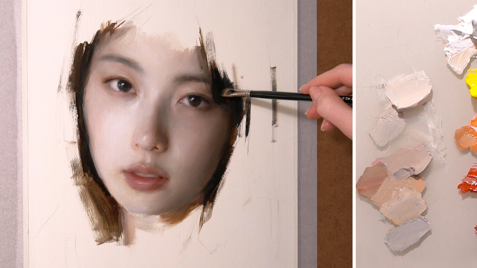 How I paint light tones12